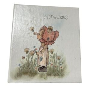 Precious Moments Address Book Vintage Betsy Clark Hallmark Cards 1973